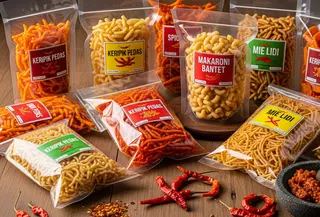 Ide Usaha Camilan Pedas dalam Kemasan Plastik