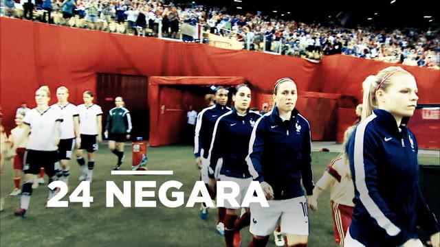 Berita video jadwal pertandingan Piala Dunia Wanita 2019 yang ditayangkan pada 15 Juni.
