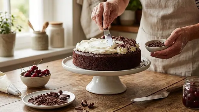 Resep kue black forest kukus