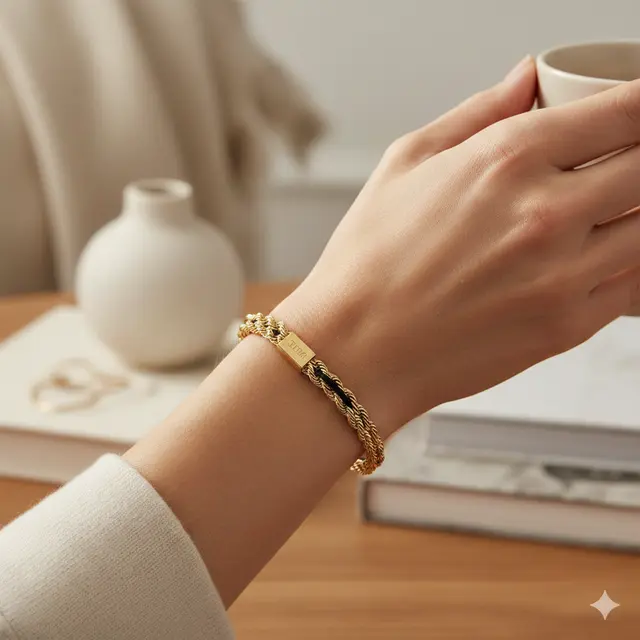 Model Gelang Emas Harian yang Nyaman untuk Ibu-Ibu 40 Tahun ke Atas