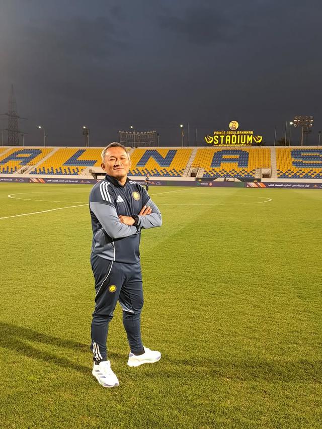 Asisten pelatih Al Nassr Putri, Rudy Eka Priyambada.
