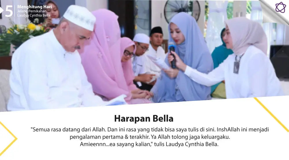 Menghitung Hari Jelang Pernikahan Laudya Cynthia Bella. (Foto: Instagram/laudyacynthiabella, Desain: Nurman Abdul Hakim/Bintang.com)