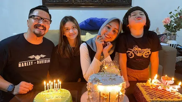 6 Momen Kebersamaan Deswita Maharani dan Anak Sambung, Penuh Kehangatan