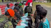 Cium Merah Putih, 5 Anggota OPM Ikrar Setia ke NKRI