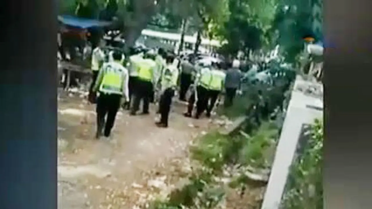 Rekaman Penyerangan Kapolsek