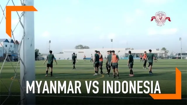 Timnas Indonesia U-22 akan menantang Myanmar dalam laga perdana Piala AFF 2019, di Olympic Stadium, Senin 18 Februari 2019.