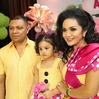 Amora Lemos Ultah ke-4. (Galih W. Satria/Bintang.com)