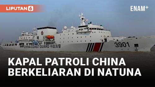 VIDEO: Kapal Monster China Wara-wiri di Natuna, Ada Apa?