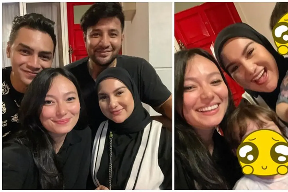 7 Momen Persahabatan Keluarga Irish Bella dan Asmirandah, Kompak Banget