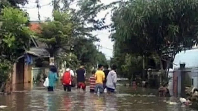 [VIDEO] Banjir Ciledug Indah Surut, Ruas Jakarta-Tangerang Normal
