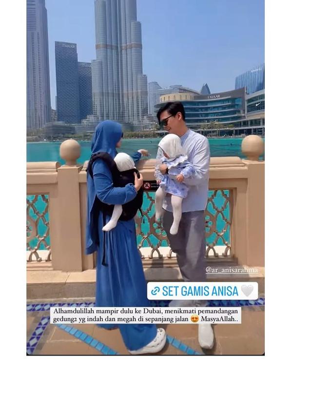 8 Momen Anisa Rahma dan Anandito Dwis Ajak Anak Kembar Jalani Umroh, Curi Perhatian