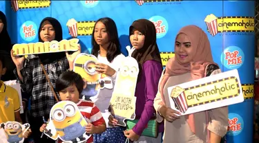 nonton bareng film Minions Meski acara dilaksanakan pada siang hari yang terik namun antusias warga justru terlihat sangat tinggi.Bersama Pop Mie, Cinemaholic mengadakan acara nonton bareng yang diperuntukkan bagi pecinta film animasi 3D.Ngabuburit s...