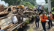 KAI Bongkar 95 Bangunan di Jalur Pasar Senen