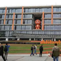 Kantor Alibaba Group di Hangzhou, Tiongkok. (Liputan6.com/Sunariyah)