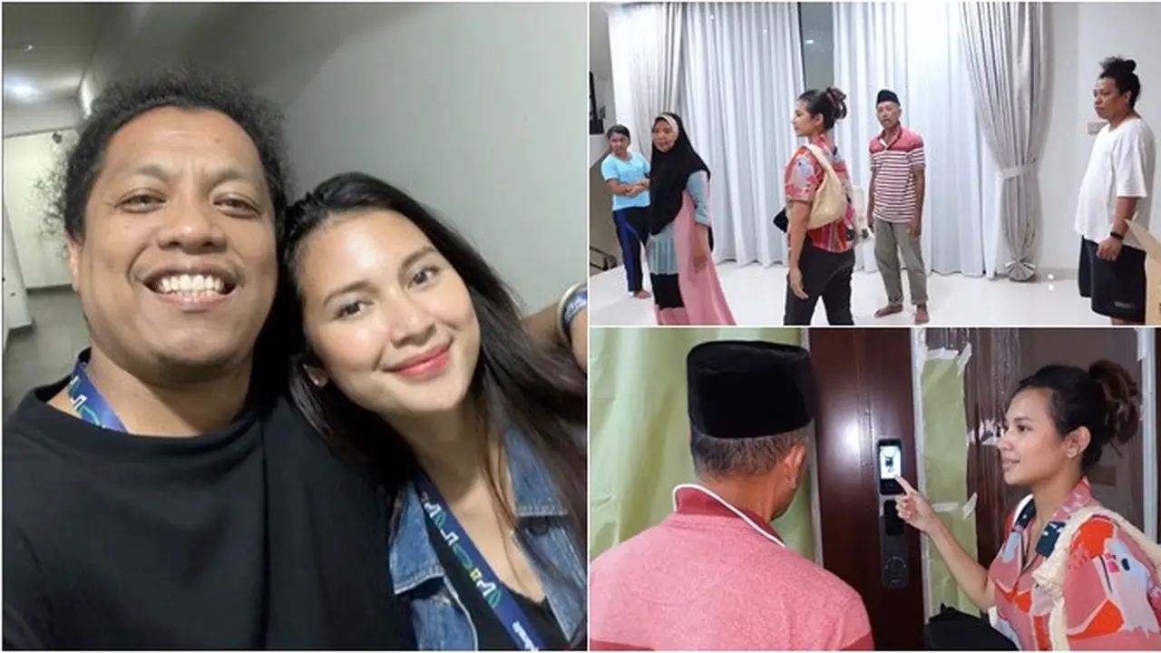 8 Potret Mertua Indah Permatasari Datang ke Jakarta, Diajak Lihat Rumah Baru