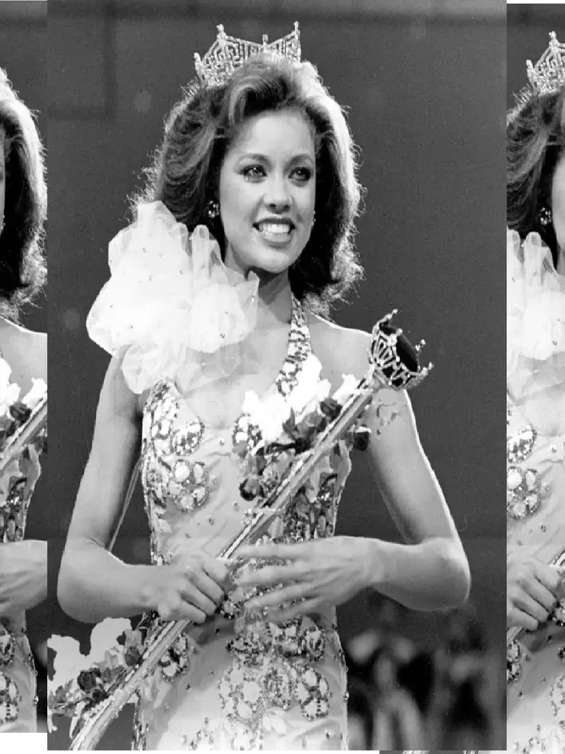 17 September 1983, Miss New York Vanessa Williams. (AP Photo/Jack Kanthal, File)