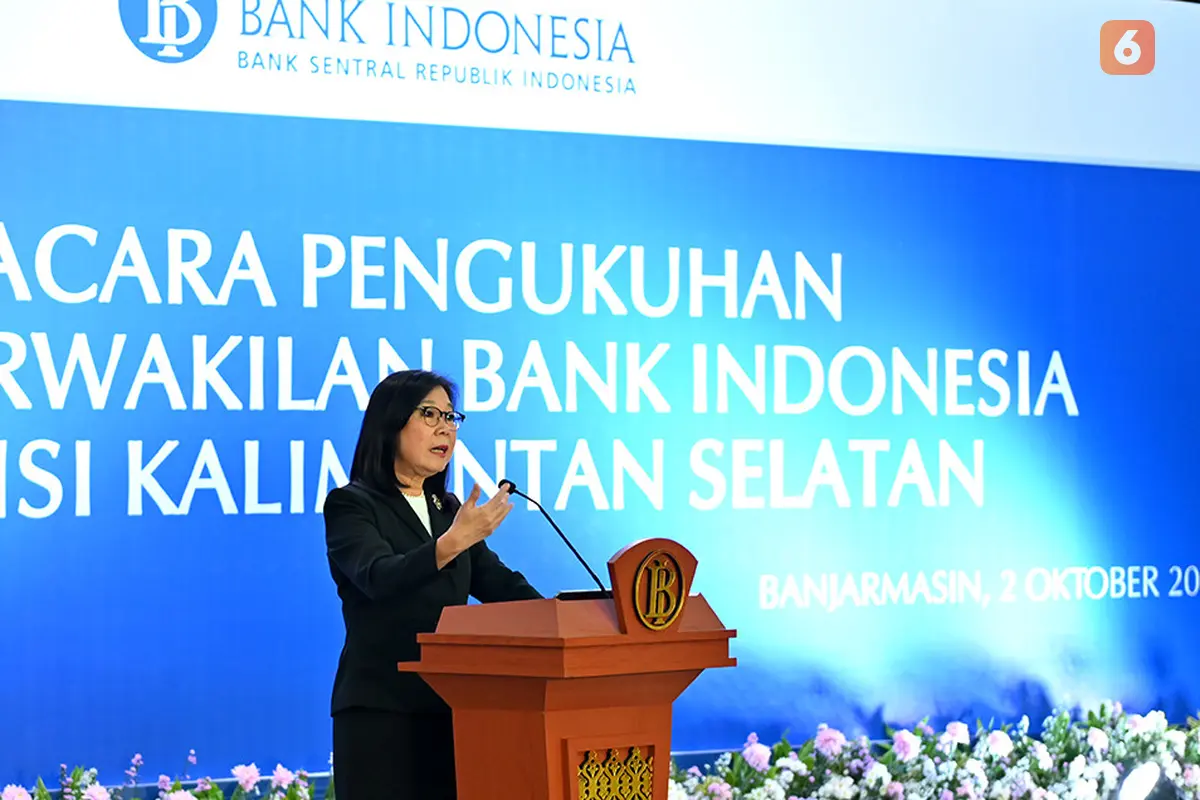 Filianingsih Hendarta Deputi Gubernur Bank Indonesia Kalimantan Selatan Kalsel Liputan6
