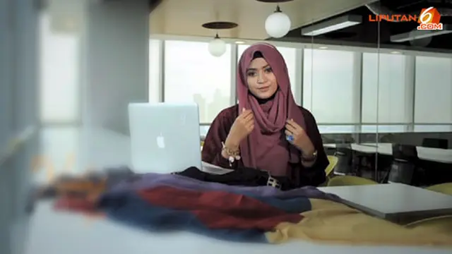 Hijab Tutorial: Acara Formal Dengan Headband Unik