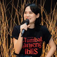 Sheryl Sheinafia di konferensi pers film Tumbal Kanjeng Iblis [Foto/Istimewa]