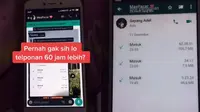 Viral Pasangan Ini Betah Teleponan Selama 60 Jam. (Sumber: TikTok @delaadele_)