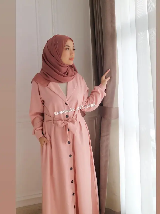 Punya Bisnis Fashion, Ini 6 Pastel Look Hijab Ala Imel PC yang Bisa Ditiru