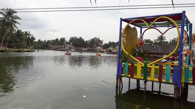 Pemerintah mendorong agar desa menggunakan dana desa untuk sektor produktif, misalnya membangun tempat wisata. (Foto: Liputan6.com/Muhamad Ridlo)