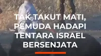 Ketegangan kembali terjadi di Suriah selatan. Sekelompok pemuda melempari tentara Israel dengan batu saat pasukan Israel melakukan operasi di dekat Desa Jamla, Provinsi Daraa hari Senin.