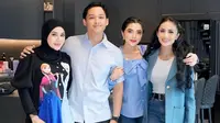 6 Gaya Kasual Ashanty dan Krisdayanti di Ultah ke-2 Azura, Tampil Simpel tapi Elegan