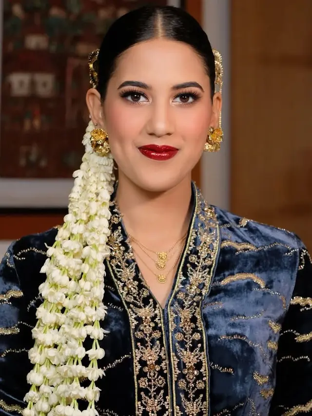 Nishrin Assegaf Putri Najelaa Shihab yang Juga Keponakan Najwa Shihab saat Menikah. [@marlenehariman]