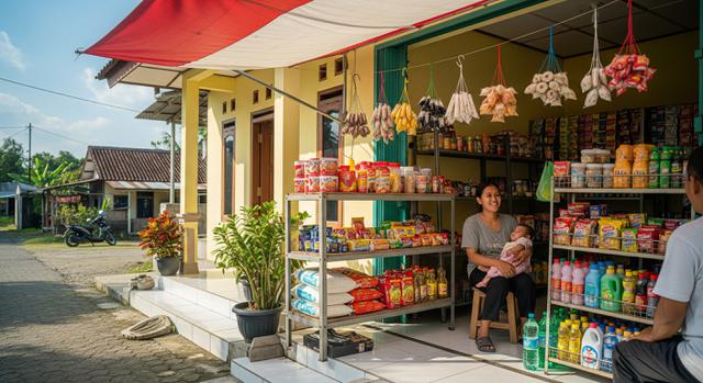 1. Toko Kelontong atau Warung Sembako