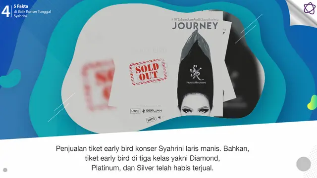 [Bintang] 5 Fakta di Balik Konser Tunggal Syahrini
