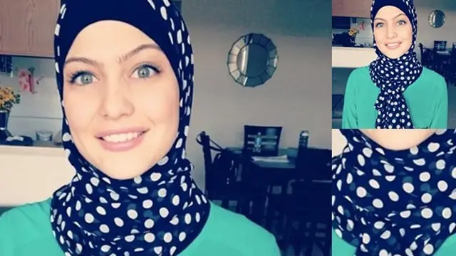 Hijab Motif Polka