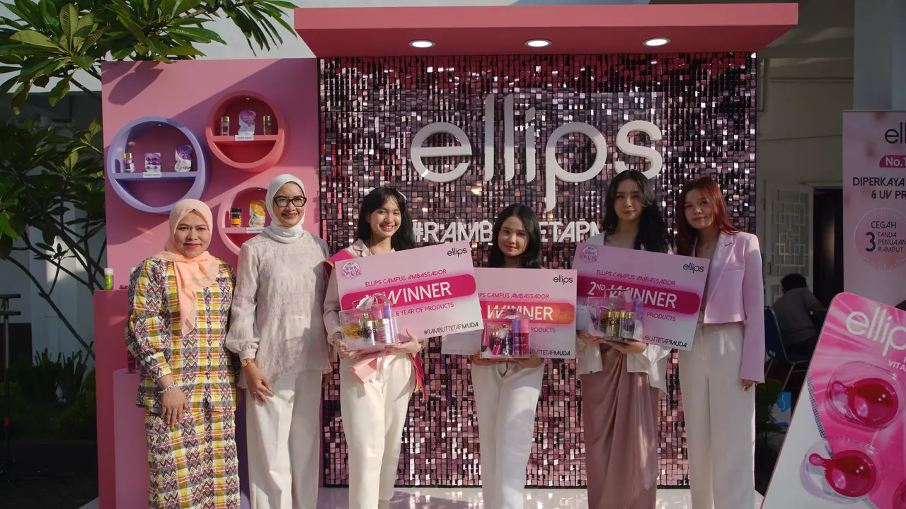 Ellips Shine Sister Ajak Mahasiswa Univ. Sumatera Utara Tampil Lebih Percaya Diri dengan #RambutTetapMuda
