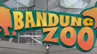 Logo di pintu masuk Bandung Zoo. (Foto: Instagram Bandung Zoo).