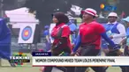 Diananda dan Riau Ega, gagal masuk ke perempat final nomor recurve mixed team, setelah kalah melawan Korea Utara dengan skor 5-3.