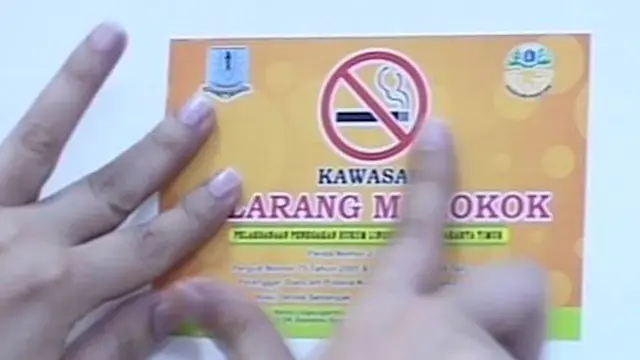 Merokok Sembarangan Kena Denda Rp 50 Juta