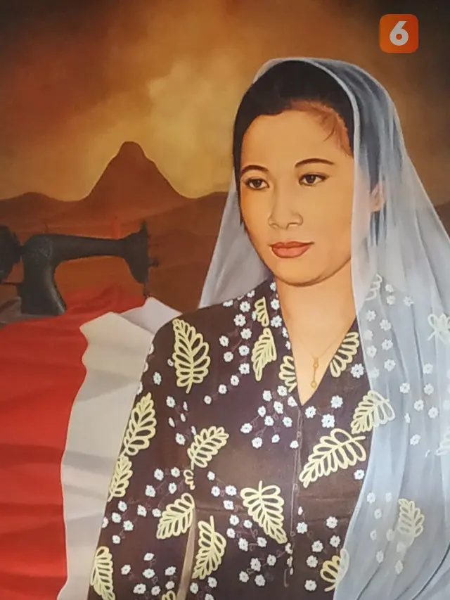 Ilustrasi Ibu Fatmawati Ibu Negara Pertama