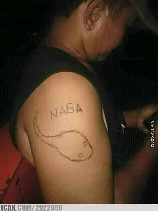 6 Tato Nyeleneh di Lengan Ini Absurd Banget, Gagal Keren