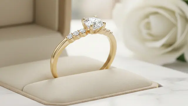 Model Cincin Emas untuk Tunangan dan Pernikahan (Foto: Gemini AI)