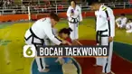 Aksi lucu namun hebat diperlihatkan oleh bocah perempuan yang sedang berlatih taekwondo ini. Karena bisa menghancurkan papan dengan bokongnya.