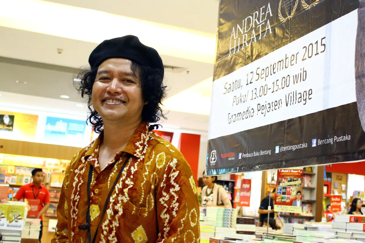 [Bintang] Andrea Hirata dan Meda Kawu