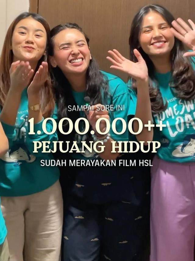 Jumlah penonton film Home Sweet Loan. (Foto: Dok. Instagram @visinemaid)