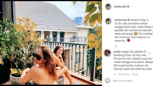 Bunga Citra Lestari alias BCL (Foto: Instagram/@bclsinclair)