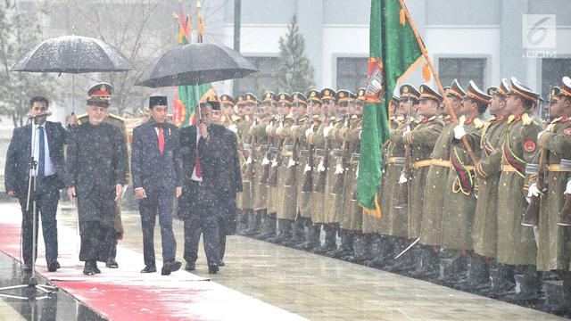Presiden Jokowi dan Presiden Afganistan Ashraf Ghani