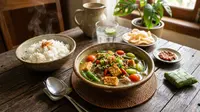 Resep Asem Asem Tempe yang Segar dan Nikmat Disantap Bersama Nasi Hangat/AI Generated
