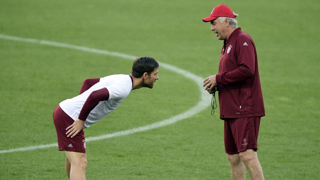 Xabi Alonso dan Carlo Ancelotti di Bayern Munchen