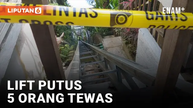 5 Karyawan Tewas di Sebuah Resort di Ubud Bali Akibat Tali Lift Putus