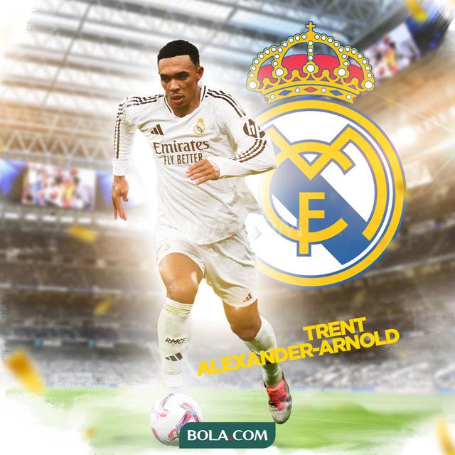 Real Madrid - Ilustrasi Trent Alexander-Arnold Ver 3