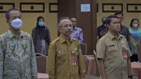 Ditjen Bina Pemdes menggelar workshop penyusunan modul tematik peningkatan kapasitas aparatur desa 2023. (Istimewa)