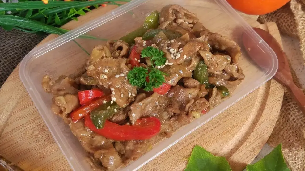 Resep beef teriyaki. (dok. Cookpad @noona_hilda)